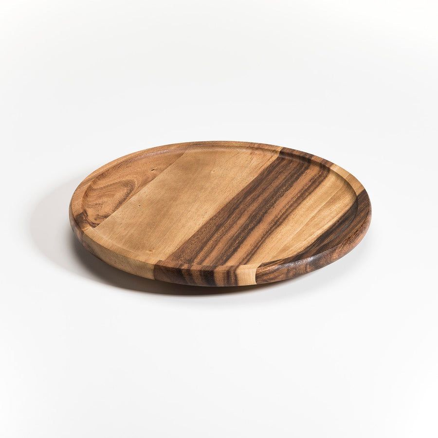 10" Acacia Lazy Susan