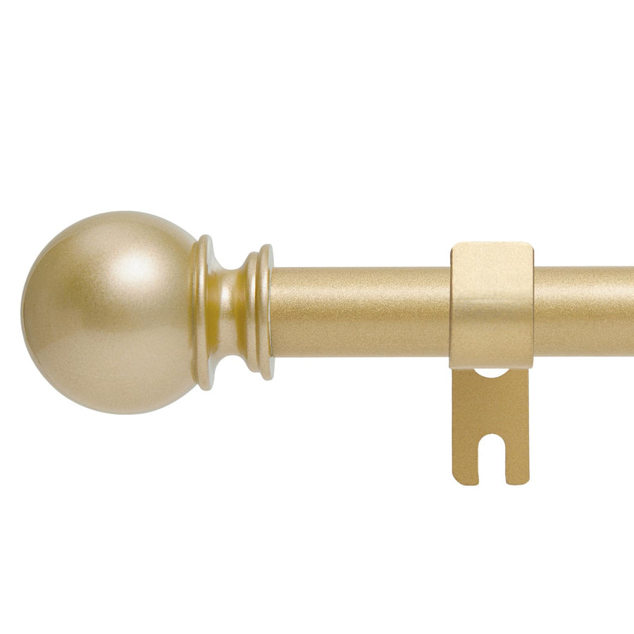 Minimal Gold Curtain Rod | 30–60 in.