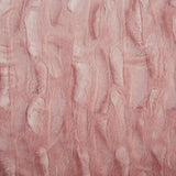 Tache Faux Fur Dusty Rose Gold Pink Throw Blanket (#7)