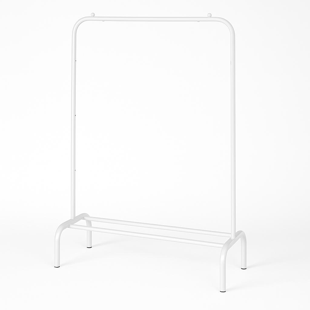 Space-Saving Garment Rack