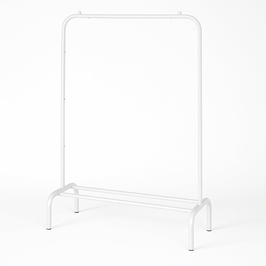 Space-Saving Garment Rack